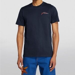 MARNI Heart Word Puzzle T-Shirt BlueBlack